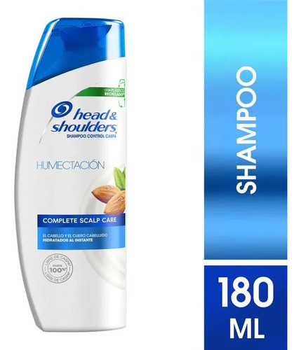 Shampoo Control Caspa Humectación 180 Cc Cuidado Diario