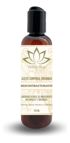 Aceite Descontracturante Para Masaje