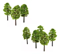 Comprar 8 Árbol Maqueta Vegetación Modelismo Diorama 8.5 Cm