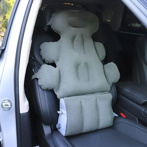 Cojin Inflable Apoyo Lumbar Para Espalda Coche Respaldo