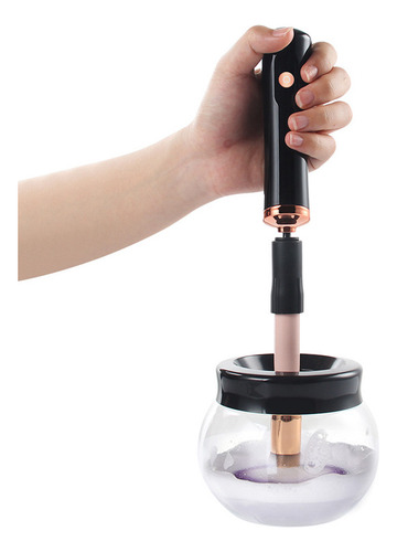 Limpiador De Brochas De Maquillaje Cepillo Eléctrico Limpio