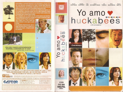 Yo Amo Huckabees Vhs Dustin Hoffman Jude Law Naomi Watts