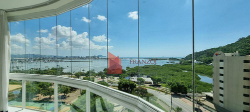 Imagem 1 de 30 de Venda: Apartamento Com Vista Mar Permanente, Na Beira Rio Em Itajaí/sc! - Ap0904
