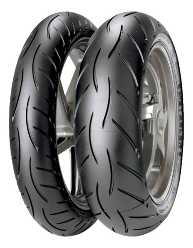 Par Pneu Metzeler 120/70r17 + 160/60r17 Sportec M5 Moto