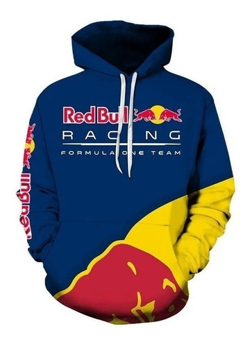 Sudadera Red Bull Infiniti Racing Hombre Mujer Estampado Com