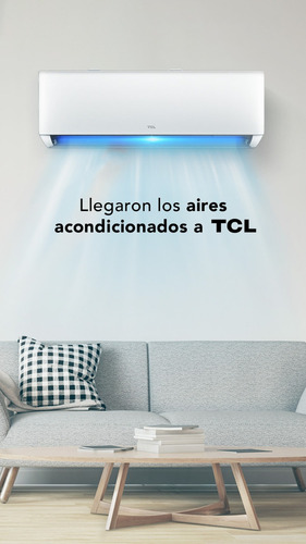 Aire Acondicionado Tcl Inverter 18000 Btu Efic. A Ecológico Color Blanco