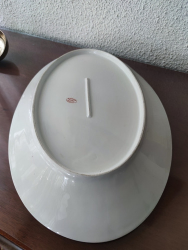 Antigüedad Bandeja De Servicio Limoges Y Cucharones Alpaca (Usado)
