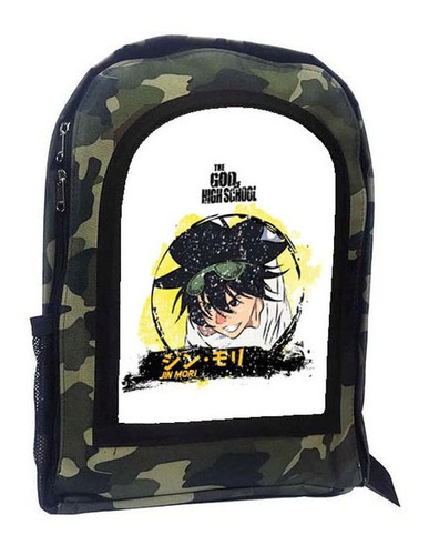 Mochila Camuflada The God Of High School A15