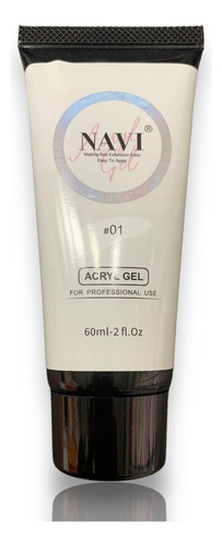 Acrygel Navi 60ml 01 Via Lactea Poligel Para Esculpidas