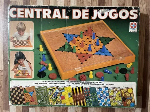 Kit Jogos De Tabuleiro Central De Jogos - Original Estrela