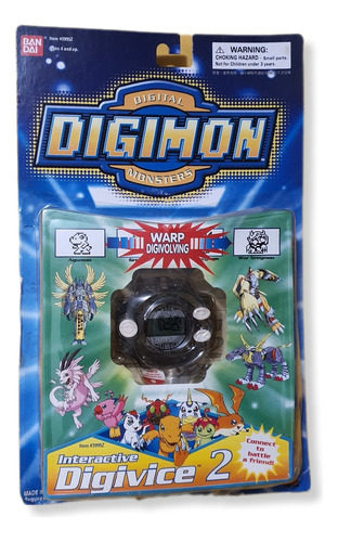 Digivice D2 De Digimon - Nuevo Y Sellado - 1999