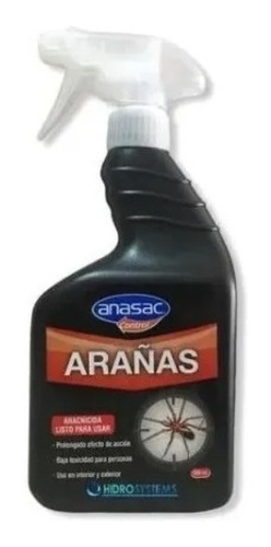 Arañas Lpu 500cc Anasac Insecticida Listo Para Usar