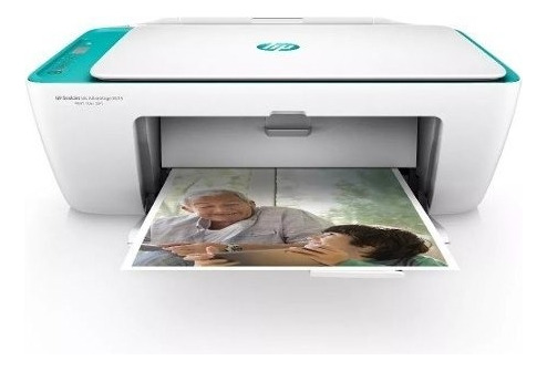 Impresora a color multifunción HP Deskjet Ink Advantage 2675 con wifi blanca y azul 100V/240V