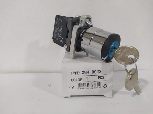 Selector De 3 Posiciones Con Retención Modelo Xb4-bg33