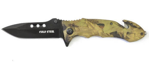 Navaja Táctica Rescate Cold Steel Camo 