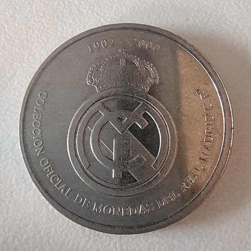 Antigua Ficha/token Real Madrid Redondo (Usado)