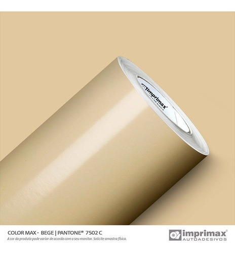 Adesivo Branco Envelopamento Laquear Mesa E Vidros 1,5m Top Cor Bege