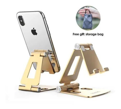 Base Soporte Smartphone Celular En Aluminio Plegable