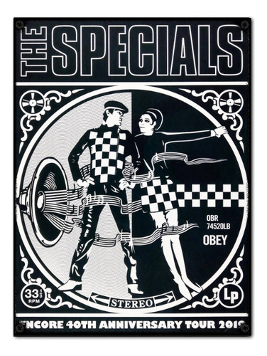 #812 - Cuadro Decorativo Vintage - The Specials Ska Poster