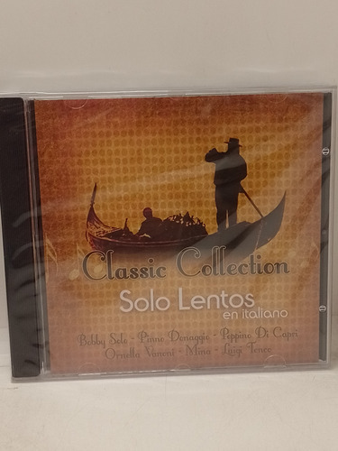 Classic Collection Solo Lentos En Italiano Cd Nuevo 