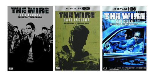 The Wire Bajo Escucha Temporadas 1 2 3 Dvd