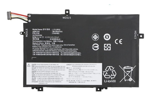 Batería Para Laptop Lenovo 01av463 Thinkpad L480. L490. L580