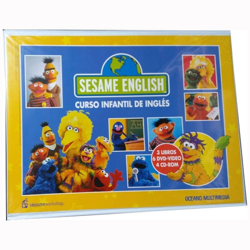 Imagen 1 de 5 de Sesame English Curso De Ingles Infantil - Oceano