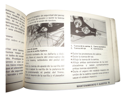 Kawasaki Kh 110 1981 Manual Del Propietario (Usado)