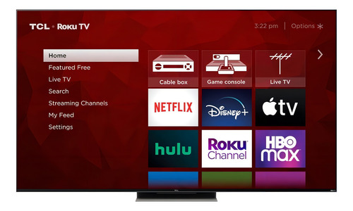 Tcl Roku Tv 55 Class 6 Series 55r655 Qled Miniled 4k 144 Hz (Usado)