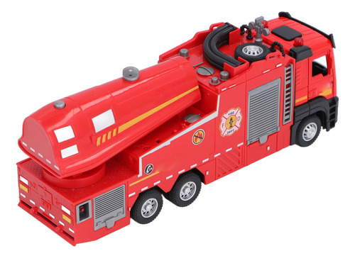 Modelo De Camión De Bomberos De Juguete Para Niños, Vehículo