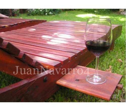 Imagen 5 de 8 de Reposera Madera Dura Quebracho.