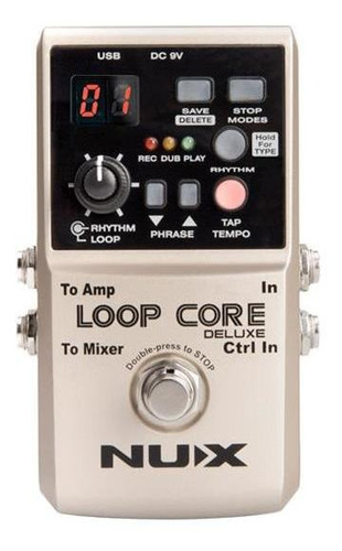 Pedal Efecto Guitarra Eléctrica Nux Loop Core Deluxe