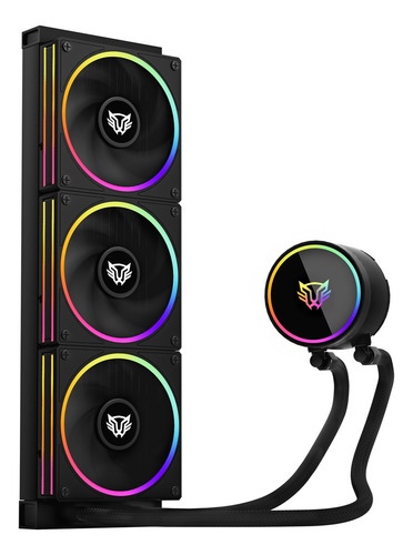 Enfriamiento Liquido 360 Hydrox Pro V2 Hx36 Rgb Tdp 300 W Led Negro