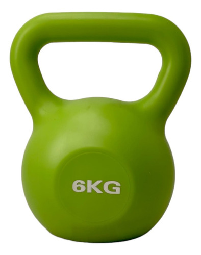 Pesa Rusa Kettlebell 6 Kg Color Verde