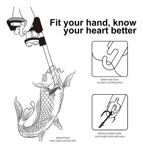 Kit De Herramientas De Pesca: Alicates, Pinza, Anzuelo R Y A