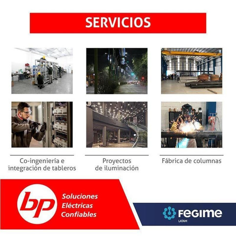 Imagen 6 de 7 de Accesorio P/columna Señalización Ip54 Angulo Fijo A Pared