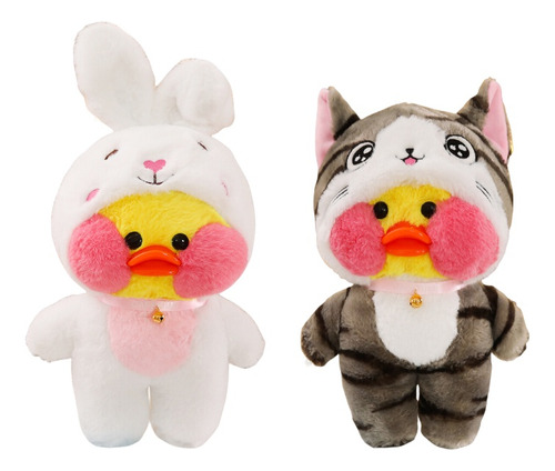 2 Lalafanfan Peluche Patito Juguete 30cm