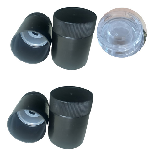 Tampas Para Vidro Garrafas Litro Tipo 51 - Kit- 100 Un.