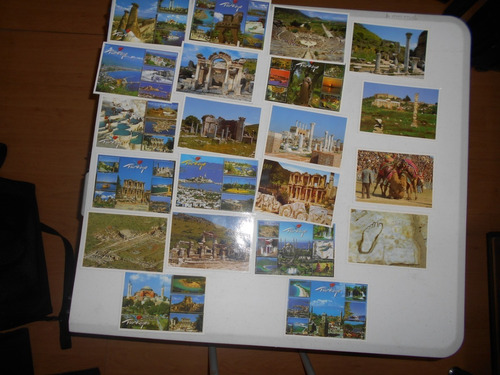 21 Postales De Turquía No Circuladas.