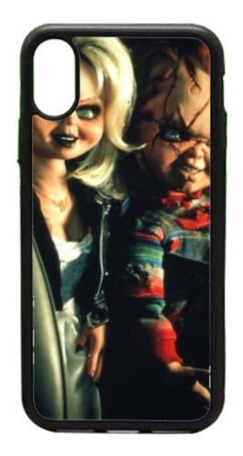 Funda Protector Para Samsung Chucky Muñeco Novia Amor Moda
