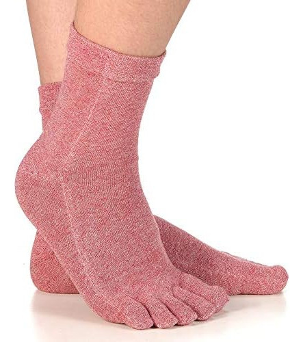 Calcetines De Algodón Para Mujer, Calcetines De Cinco Dedos