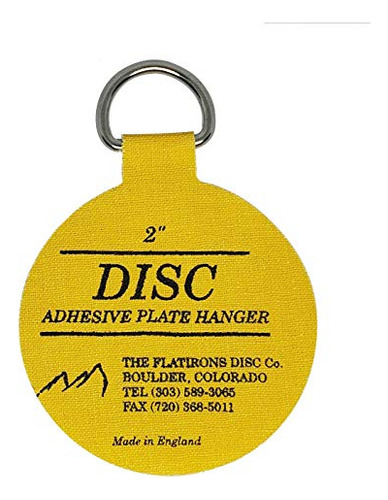Juego De Colgadores Adhesivos Para Platos Flatirons Disc (co