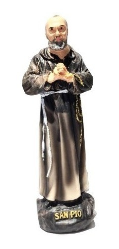 Padre Pio, Estatuilla De San Pio Santos 16cm 