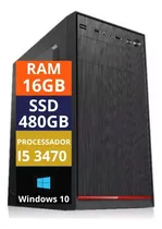 Comprar Pc Computador Cpu Core I5 3470 + Ssd 480 Gb + 16 Gb + Wi-fi