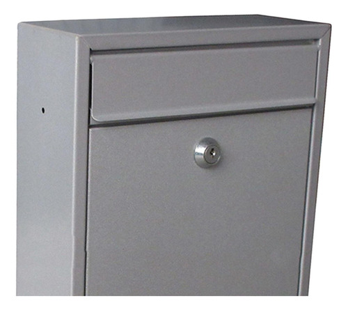 Caixa À Prova De Intempéries Rustproof 21,3x8,5x32cm Prata