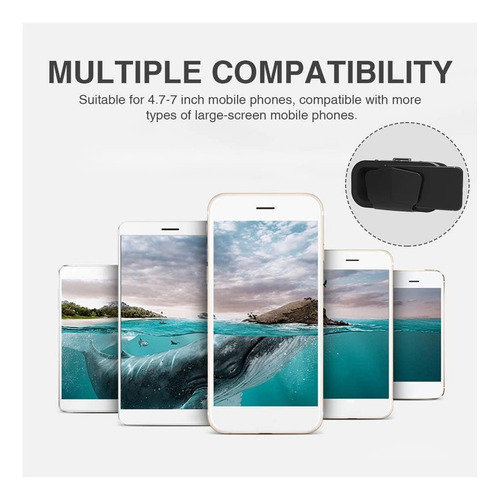 Vr Headset 3d Vr Óculos Universal Realidade Virtual Goggles