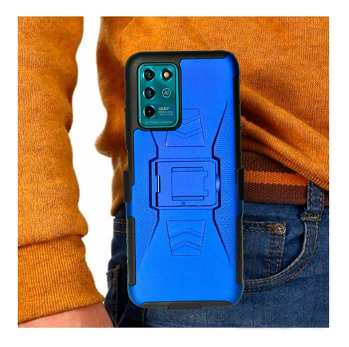 Imagen 9 de 10 de Funda Uso Rudo 3 En 1 Colores Zte Blade V30 Vita 8030