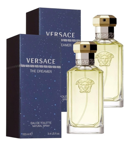 Paquete The Dreamer Versace 100ml Caballero Original 2 Pzas