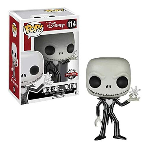 Funko Disney Jack Skellington Con Copo De Nieve Pop