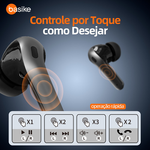 Fones De Ouvido Bluetooth Sem Fio Tws Hifi Com Led Digital